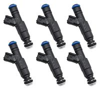 Inyector de Boquilla 6X 0280155784 04669938 0280155923 Inyectores de Combustible, para para Jeep, para Grand, para Cherokee, para Wrangler 4.0L 1999 2000 2001 2002 2003 2004