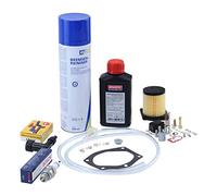 Inyector de Boquilla de Aceite de Motor FS01-10-580A Compatible con Mazda 323 Family Protege BJ 1.8 Premacy Haima 3 Freema H2 483Q(8 pcs)