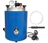 Inyector de cera, máquina de fundición de cera, temperatura máxima: 110 °C, inyector de cera a presión con manómetro y perilla de control de temperatura para prototipos de joyería y procesamiento de