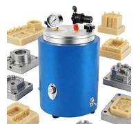 Inyector de cera redondo, máquina de inyección de cera de 350W y 5,5 libras, máquina inyectora de cera ajustable de 86-230°F, for Wa-x, joyería, dentadura postiza