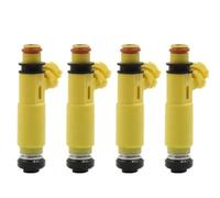Inyector de Coche 4 Piezas 450 CC Amarillo 195500-4450 Accesorios para Mazda Rx7 Rx8 Miata 13B.