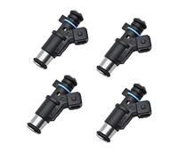 Inyector de Coche 4 Piezas Inyector de Combustible de Gasolina 1984E0 01F002A 0280156357 348001, para Peugeot 106 206 306, para para Partner 01F002A