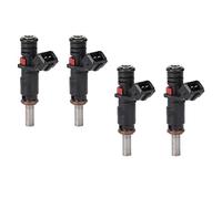 Inyector de Coche 4 Piezas Inyectores de Combustible 7561277 13537561277 para BMW N46N N45 E93 320I 2.0L Boquilla de inyector de Combustible