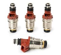 Inyector de Coche 4 Piezas/Lote FJ564 JS21-1 16600-86G00, para Nissan, para camioneta D21 2.4L 1990 1991 1992 1993 1994 1995 Reparación