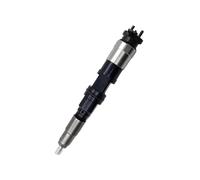 Inyector de combustible 095000-8550 RE539818, conjunto de inyector Common Rail compatible con motor diésel John Deere 6090T, accesorios de suministro de combustible