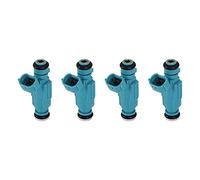 Inyector de combustible 35310-03000 3531003000 Compatible con Hyundai I10 IA PA I20 Compatible con Kia Picanto TA Rio III 1.2L G4LA(4pcs)