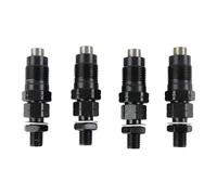 Inyector de Combustible 4 inyectores de combustible para motor 4JG2 compatibles con Isuzu 8-97140624-0 105007-1240, piezas de repuesto para coche.