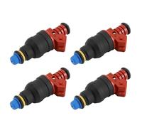 Inyector De Combustible 4 Uds Inyectores De Combustible Aptos Para SAAB 9-3 900 9000 2.0L .3L I4 Accesorios Coche 0280150431 Kits inyección combustible
