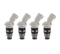 Inyector de combustible 4pcs compatible con los modelos de marzo K11 1.0 1.3 de 1992 a 2003 se ajusta a los números de pieza 16600 41B00 A46H02 Accesorios del motor