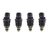 Inyector de combustible 4X 375Cc 16600-67U01 compatible con Nissan 240SX Silvia KA24DE S13 SR20DET