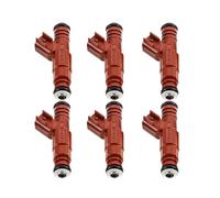 Inyector de Combustible 6 Piezas 63844 0280156161 para Dodge, Dakota, Ram 1500, 2500, Furgoneta de 3,9 l.