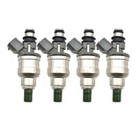 Inyector De Combustible Boquilla De Inyector Combustible 4 Uds Para DAIHATSU Para ROCKY 1990-1992 1.6L L4 OEM 195500-2040 1955002040 Kits inyección combustible
