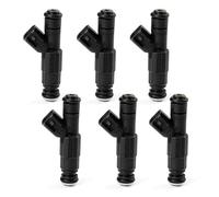 Inyector de combustible coche Juego de 6 inyectores de combustible de 4 orificios para Grand para Cherokee para Wrangler 4.0L 0280155784 Accesorios