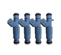 Inyector de combustible de 4 piezas F01R00M082 0280155885 compatible con Land Rover Freelander 1.8 16v