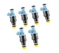 Inyector de combustible for BMW 3 5 7 8 Serie Z1 E30 E31 E32 E34 E36 E38 316i 318i 518i 750i M10 B18 0280150715 Reemplazo de boquilla de combustible(6 Pcs)
