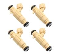 Inyector de combustible gasolina Compatible con Hyundai Compatible con Kia 2.0L 2.4L I4 2001-2010 35310-23600 4 piezas/juego de boquillas de inyectores de combustible Conector Inyector
