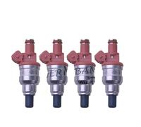 Inyector de combustible INP-020 EV1 4X 560cc, compatible con Mitsubishi Lancer 3-5, Ohm Evo 5-9 Ralliart, boquilla de baja impedancia for vehículos de gasolina FQ MDL560