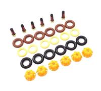 Inyector de Combustible inyector Componentes Compatible con BMW E60, E39, 520I y 523I. Reemplazo AY-RK004. Kit de reparación de inyectores de combustible 0280150440 y 13641703819.
