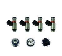 Inyector de Combustible Inyector de Gasolina 4 Uds IWP127 Compatible con Ford Compatible con Fiesta Compatible con Ecosport Flex 1,0 1,6 8V /Ka IWP-127 IWP 127 2N1U9F593JA 50103302