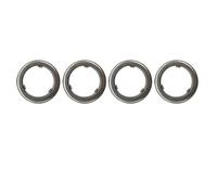 Inyector de Combustible Inyector de Gasolina Anillo de sellado del inyector,elementos de desacoplamiento a presión, Compatible con Bmw N55 N20 13537577649(4 Pcs)
