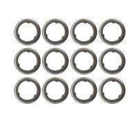 Inyector de Combustible Inyector de Gasolina Anillo de sellado del inyector,elementos de desacoplamiento a presión, Compatible con Bmw N55 N20 13537577649(12 Pcs)