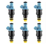 Inyector de combustible para coche, 6 uds., para 3 E30 E36 5 E34 8 E31 7 E32 E38Z1 0280150715 1734776, inyector para Alta precisión y durabilidad