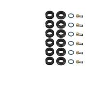 Inyector De Combustible para Dodge para Stealth 1991-1992 1993 1994 1995 1996 Pieza Coche 6 Piezas Sello De Inyectores Combustible O-Ring Kit MD164888 Inyector Gasolina