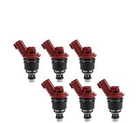 Inyector De Combustible para Infiniti I30 1996-1997 1998 1999 para Nissan para Maxima 1992-1999 1660096E01 16600-96E01 Coche 6 Piezas Inyectores Combustible Inyector Gasolina