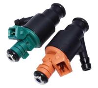 inyector de combustible Para Kia Para Sportage 2.0L 1995 1996 1997 1998 1999 2000 2001 2002 Inyector Boquilla De Combustible Coche(White 8pins Right)