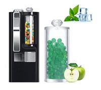 Inyector De Cuentas De Humo DIY Varios Sabores, Cuenta De Humo, Menta, Aroma, Cápsula, Planta Pura, Extracto De Fruta, Respiración Fresca, 100, Cuentas De Humo Y Barra De Empuje (Manzana)