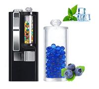 Inyector De Cuentas De Humo DIY Varios Sabores, Cuenta De Humo, Menta, Aroma, Cápsula, Planta Pura, Extracto De Fruta, Respiración Fresca, 100, Cuentas De Humo Y Barra De Empuje (Arándano)