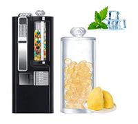 Inyector De Cuentas De Humo DIY Varios Sabores, Cuenta De Humo, Menta, Aroma, Cápsula, Planta Pura, Extracto De Fruta, Respiración Fresca, 100, Cuentas De Humo Y Barra De Empuje (Durian)