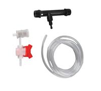 Inyector de Fertilizante Venturi para Irrigación, G3/4, de Sifón, Caudal 0.65-2.423/h, Presión 0.7-9.5bar, Mezclador de Fertilizantes