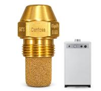 Inyector de gasoleo Danfoss, Boquilla pulverizador, OD S60º | 0,60 gal/h | Código original: 030F6912 CQUE000216, Flujo de masa (10 bar): 2,37 kg / h