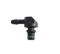 Inyector de Gasolina Ajuste para BOSCH 110 1 Uds CRIN1 inyector común para riel solenoide retorno de aceite juntas conexión T/L Way(1PCS-L-PLASTIC)