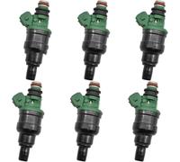 Inyector de Gasolina para Montero 3.5L V6 1994 1995 1996, Lote de 6 inyectores de Combustible SDH-240 INP534 SDH240 MD189021, Boquilla de inyector de Combustible para automóvil.