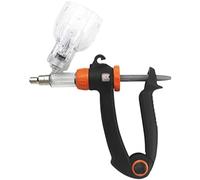 Inyector De Pistola De Jeringa Para Ganado Con 12 Agujas De Tamaño Aleatorio, Jeringa Continua Automática Para Ganado De 2 Ml/6 Ml, Equipo Multifunción De Metal Para Granja Veterinaria Pollo Oveja