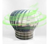 Inyector de techo sin motor, ventilador de techo giratorio, ventilador de turbina para chimeneas, casas, áticos y cobertizos, tapa de escape de secadora impermeable antipájaro，One Color 250mm/9.8 in