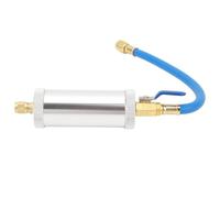 Inyector de Tinte de Aceite de CA, Herramientas de Refrigerante de Inyector de Tinte y Aceite de CA Latón Fuerte Compatibilidad Herramienta de Inyector de Aceite de CA para R134A