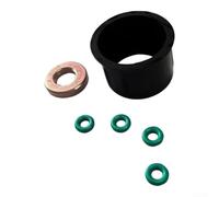 Inyector diesel para el kit del casquillo para 206 207 307 1.4 para el | Ajuste directo para C3 C4 C5, detiene fugas de combustible, incluye arandelas de cobre, fácil instalación