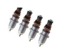 Inyector Gasolina Automoviles Inyección de boquilla de inyector de combustible combinada con flujo 4X E7T05072 para Pajero IO H67W H77W 4G93 4G94