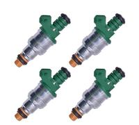 Inyector Gasolina Automoviles Inyector combustible 4 Uds 0280150825 para Monza para Santana para inyector motor coche con boquilla inyección combinada flujo para Golf