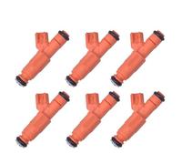 Inyector Gasolina Automoviles Inyector de combustible 6X OE 0280155917 para GRAND para CHEROKEE TJ para WRANGLER 4.0L boquilla combinada de flujo de XL2E-C5A