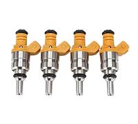Inyector Gasolina Automoviles Inyector de combustible de 6 uds boquilla de flujo combinado inyector de combustible 0K30E13250 para Rio 1.6L 1.5L 2001-2005 0K30E-13250