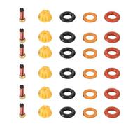 Inyector Gasolina Para BMW Para M3/323is/325is/525i E36/E34/Para M50/S50 Accesorios Para Coche Kit Reparación Inyectores Combustible 6 Piezas