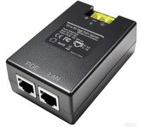 Inyector Gigabit DC PoE+ | 12V 24V (12-48V) DC Input | 50V 30W DC PoE+ Out | Convertidor DC-DC + adaptador de inyector solar PoE 802.3 af/at para ePMP2000/3000, Force400/425, Q61, iluminación PoE