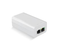 Inyector Gigabit PoE de 48 V 15 W, adaptador de inyector PoE compatible con IEEE802.3af