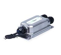 Inyector impermeable industrial al aire libre del PoE de 60W, temperatura de la amplia gama -40-75 grados, impermeable IP67 para enterrar directamente, IEEE802.3at/bt