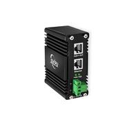 Inyector industrial Gigabit PoE de 90 W IEEE802.3af/at/bt 12 ~ 48 V CC, entrada de alimentación redundante, riel DIN, 48 V, PoE++, inyector de salida 10/100/1000 Mbps, alimentación a través de