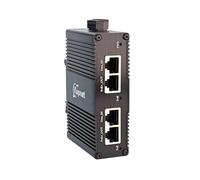 Inyector industrial PoE de 2 canales Gigabit 30 W PoE+ IEEE 802.3at adaptador POE endurecido 2 puertos 48 V POE Midspan Power over Ethernet con entrada de 12-48 V CC montaje en riel DIN